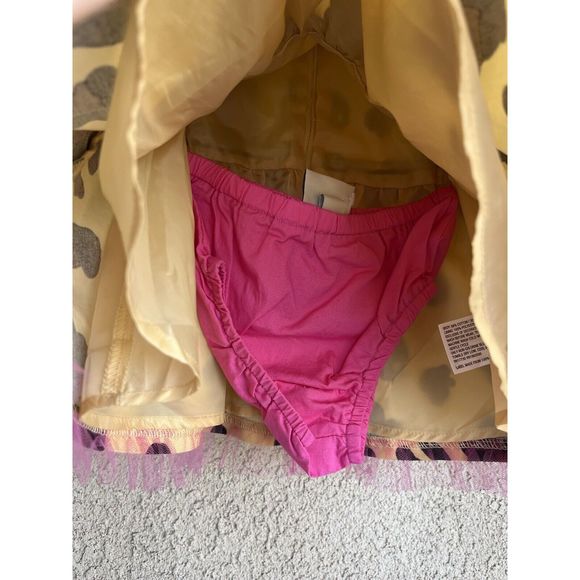 Harajuku X Target leopard print faux leather trim dress - size 12 M - multicolor - Picture 5 of 6